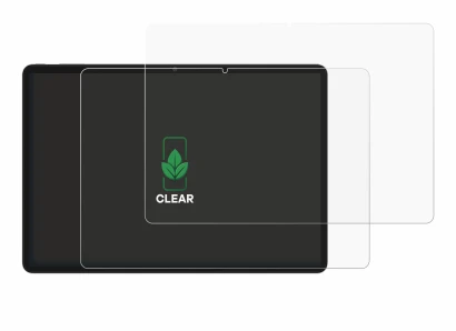 Image of the device Teclast M50T with a wide variety of screen protectors.
