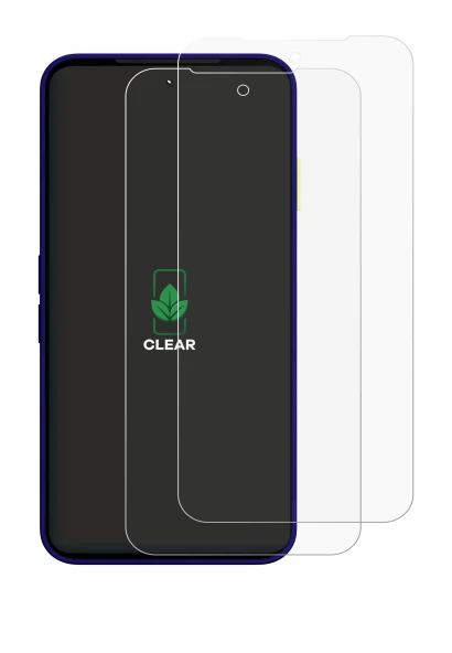 Image of the device Fairphone 6 Plus with a wide variety of screen protectors.