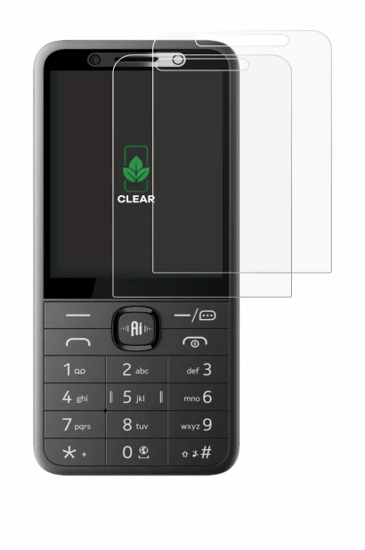 Image of the device Nokia 235 4G 2.0 with a wide variety of screen protectors.