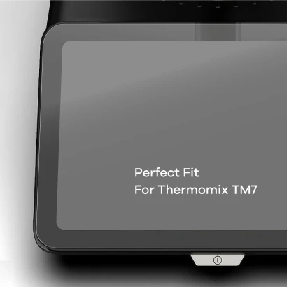 Device Vorwerk Thermomix TM7 with applied screen protector