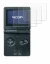 Image of the device Nintendo Gameboy Advance GBA SP with a wide variety of screen protectors.