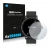 Front side of a product packaging with the brand logo Savvies. Next to it is the device Watches (Circular, ø: 23 mm) shown wit