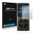 Front side of a product packaging with the brand logo Savvies. Next to it is the device Apple iPod nano (4th Gen.) shown with 