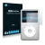Front side of a product packaging with the brand logo Savvies. Next to it is the device Apple iPod classic 120 GB (7th Gen.) s