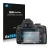 Front side of a product packaging with the brand logo Savvies. Next to it is the device Nikon D5000 shown with the correspondi