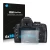 Front side of a product packaging with the brand logo Savvies. Next to it is the device Nikon D3000 shown with the correspondi