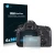 Front side of a product packaging with the brand logo Savvies. Next to it is the device Canon EOS 60D shown with the correspon