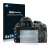 Front side of a product packaging with the brand logo Savvies. Next to it is the device Nikon D3100 shown with the correspondi
