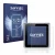 Front side of a product packaging with the brand logo Savvies. Next to it is the device Apple iPod nano 2011 (6th. Gen.) shown