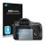 Front side of a product packaging with the brand logo Savvies. Next to it is the device Sony Alpha 58 (SLT-A58) shown with the