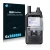 Front side of a product packaging with the brand logo Savvies. Next to it is the device Icom ID-51 shown with the correspondin
