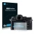 Front side of a product packaging with the brand logo Savvies. Next to it is the device Fujifilm X-T1 shown with the correspon