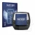 Front side of a product packaging with the brand logo Savvies. Next to it is the device Bosch Intuvia Active Line shown with t
