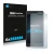 Front side of a product packaging with the brand logo Savvies. Next to it is the device Gigabyte GSmart Mika M2 shown with the