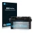 Front side of a product packaging with the brand logo Savvies. Next to it is the device Panasonic Lumix DMC-GM5 shown with the
