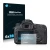 Front side of a product packaging with the brand logo Savvies. Next to it is the device Canon EOS 7D Mark II shown with the co