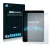 Front side of a product packaging with the brand logo Savvies. Next to it is the device Kiano SlimTab 8 shown with the corresp