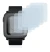 Image of the device Pebble Time with a wide variety of screen protectors.