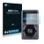 Front side of a product packaging with the brand logo Savvies. Next to it is the device FiiO X3 II shown with the correspondin