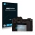 Front side of a product packaging with the brand logo Savvies. Next to it is the device Leica SL (Typ 601) shown with the corr