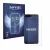 Front side of a product packaging with the brand logo Savvies. Next to it is the device Honor 8 shown with the corresponding s