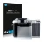 Front side of a product packaging with the brand logo Savvies. Next to it is the device Hasselblad X1D-50c shown with the corr