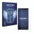 Front side of a product packaging with the brand logo Savvies. Next to it is the device Sony Xperia X Compact shown with the c