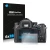 Front side of a product packaging with the brand logo Savvies. Next to it is the device Pentax KP shown with the corresponding