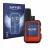 Front side of a product packaging with the brand logo Savvies. Next to it is the device Garmin inReach Mini shown with the cor