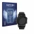 Front side of a product packaging with the brand logo Savvies. Next to it is the device Garmin Fenix 5S Plus (42 mm) shown wit