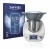Front side of a product packaging with the brand logo Savvies. Next to it is the device Vorwerk Bimby TM5 shown with the corre