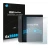 Front side of a product packaging with the brand logo Savvies. Next to it is the device Kobo Forma shown with the correspondin