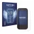 Front side of a product packaging with the brand logo Savvies. Next to it is the device Garmin Approach G80 shown with the cor