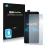Front side of a product packaging with the brand logo Savvies. Next to it is the device Xiaomi Mi 9T Pro shown with the corres