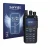 Front side of a product packaging with the brand logo Savvies. Next to it is the device AnyTone AT-D878UV Plus shown with the 