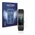 Front side of a product packaging with the brand logo Savvies. Next to it is the device Huawei Band 4 Pro shown with the corre