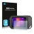 Front side of a product packaging with the brand logo Savvies. Next to it is the device Flir C5 shown with the corresponding s