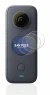 Image of the device Insta360 One X2 with a wide variety of screen protectors.
