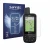 Front side of a product packaging with the brand logo Savvies. Next to it is the device Garmin GPSMAP 66sr shown with the corr