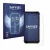 Front side of a product packaging with the brand logo Savvies. Next to it is the device Beafon MX1 shown with the correspondin