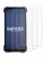 Image of the device Doogee S97 Pro with a wide variety of screen protectors.