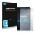 Front side of a product packaging with the brand logo Savvies. Next to it is the device Lenovo Tab M7 (3th Gen.) shown with th
