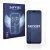 Front side of a product packaging with the brand logo Savvies. Next to it is the device ZTE Blade V30 Vita shown with the corr