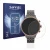 Front side of a product packaging with the brand logo Savvies. Next to it is the device Fossil Gen 6 (42mm) shown with the cor