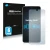 Front side of a product packaging with the brand logo Savvies. Next to it is the device Xiaomi Redmi Note 11 4G shown with the
