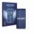 Front side of a product packaging with the brand logo Savvies. Next to it is the device Motorola Edge 30 shown with the corres