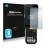 Front side of a product packaging with the brand logo Savvies. Next to it is the device Point Mobile PM451 shown with the corr