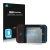 Front side of a product packaging with the brand logo Savvies. Next to it is the device Saphe Drive Pro shown with the corresp