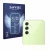Front side of a product packaging with the brand logo Savvies. Next to it is the device Samsung Galaxy A54 5G (ONLY Camera Len