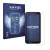 Front side of a product packaging with the brand logo Savvies. Next to it is the device Gigaset GX4 shown with the correspondi